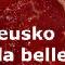 El texto 'eusko la belle', como juego de palabras, sobre la carne de un chulet�n.
